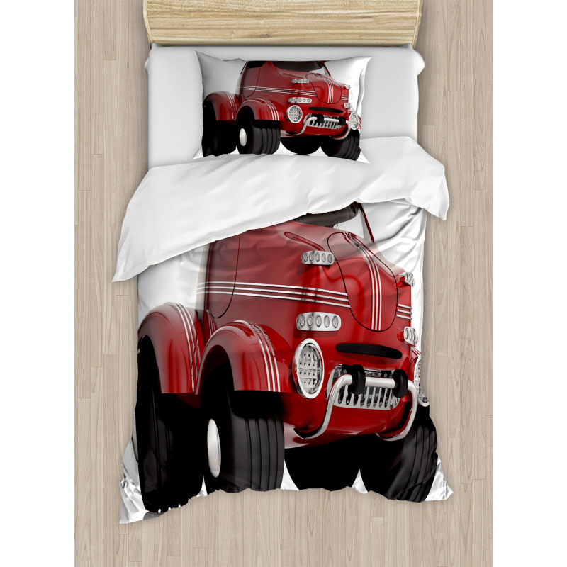 Realistic Kids Toy Design Duvet Cover Set