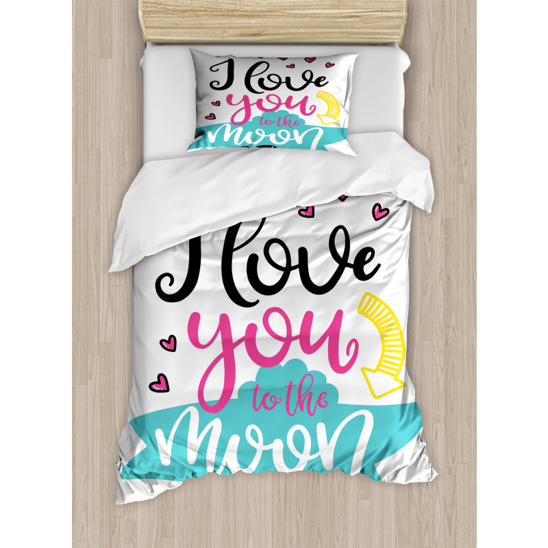 Lifestyle Words Partners Duvet Cover Set