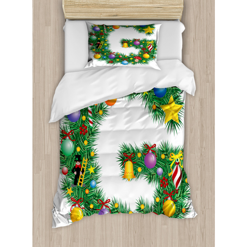 Capital G Celebration Duvet Cover Set