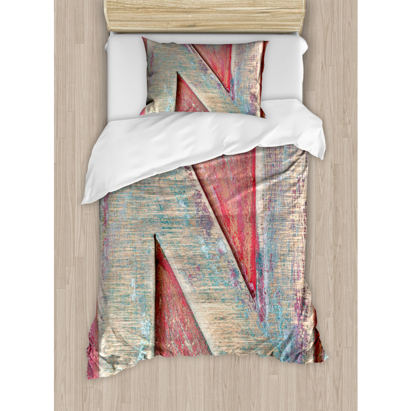 Sketch Colorful N Art Duvet Cover Set