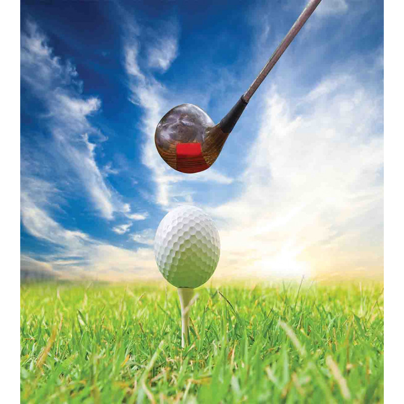 Golf Club and Ball Duvet Cover Set