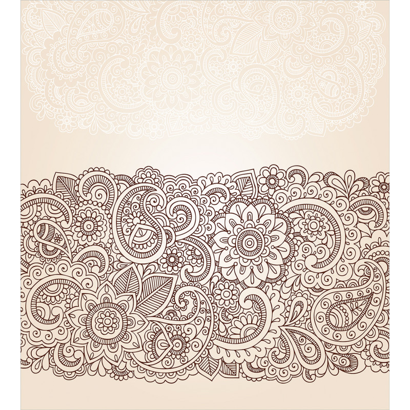 Mandala Paisley Pattern Duvet Cover Set