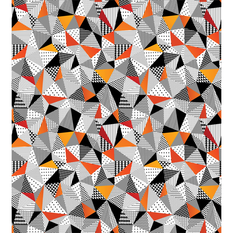 Polygonal Modern Art Duvet Cover Set