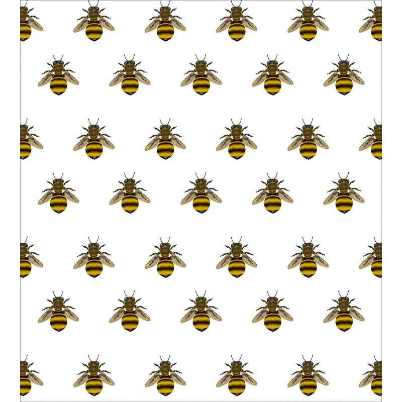 Honey Maker Insect Pattern Duvet Cover Set