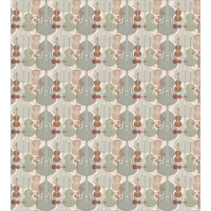 String Quartet Violins Duvet Cover Set