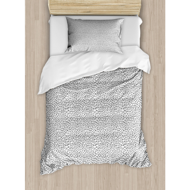 Mixed Melody Monochrome Duvet Cover Set