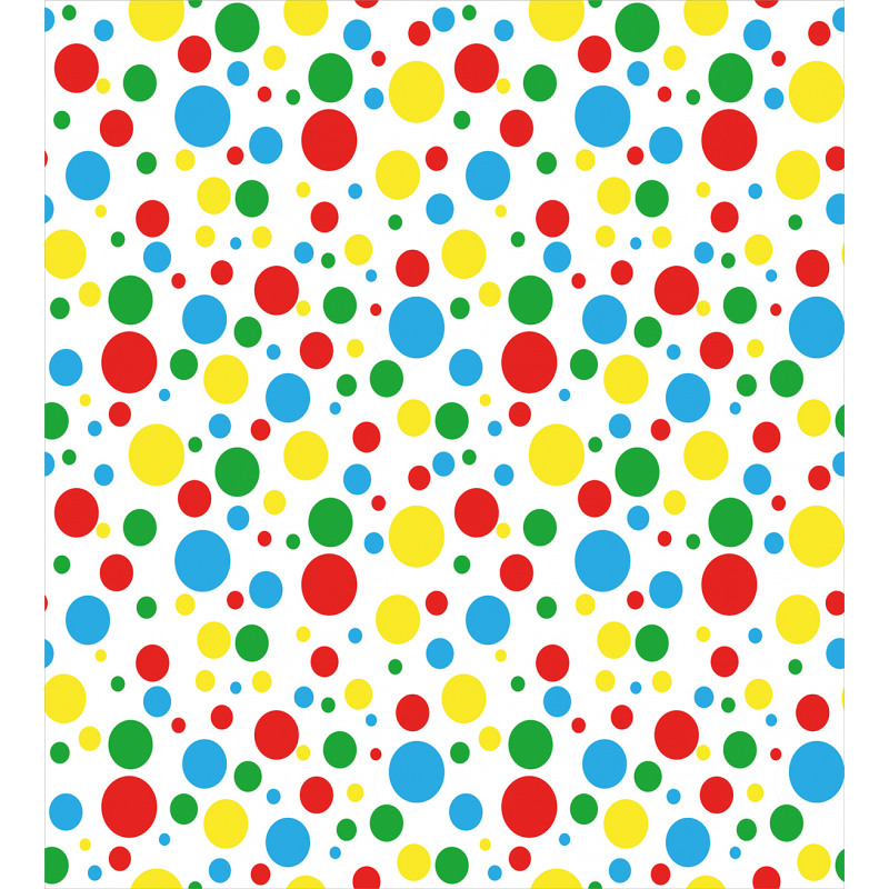 Multicolored Polka Dots Duvet Cover Set