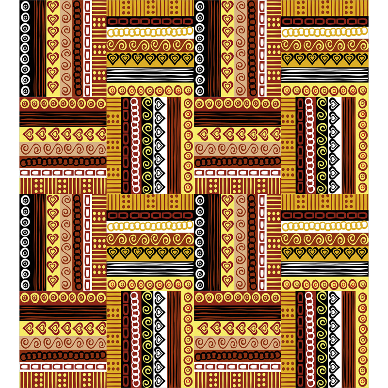 Oriental Motifs Duvet Cover Set
