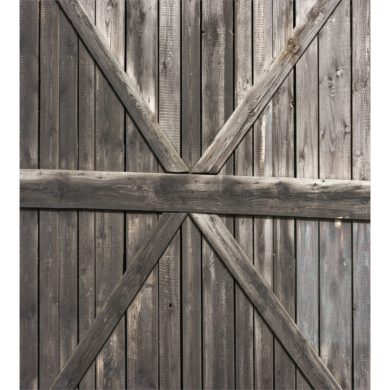 Old Door Rustic Life Duvet Cover Set