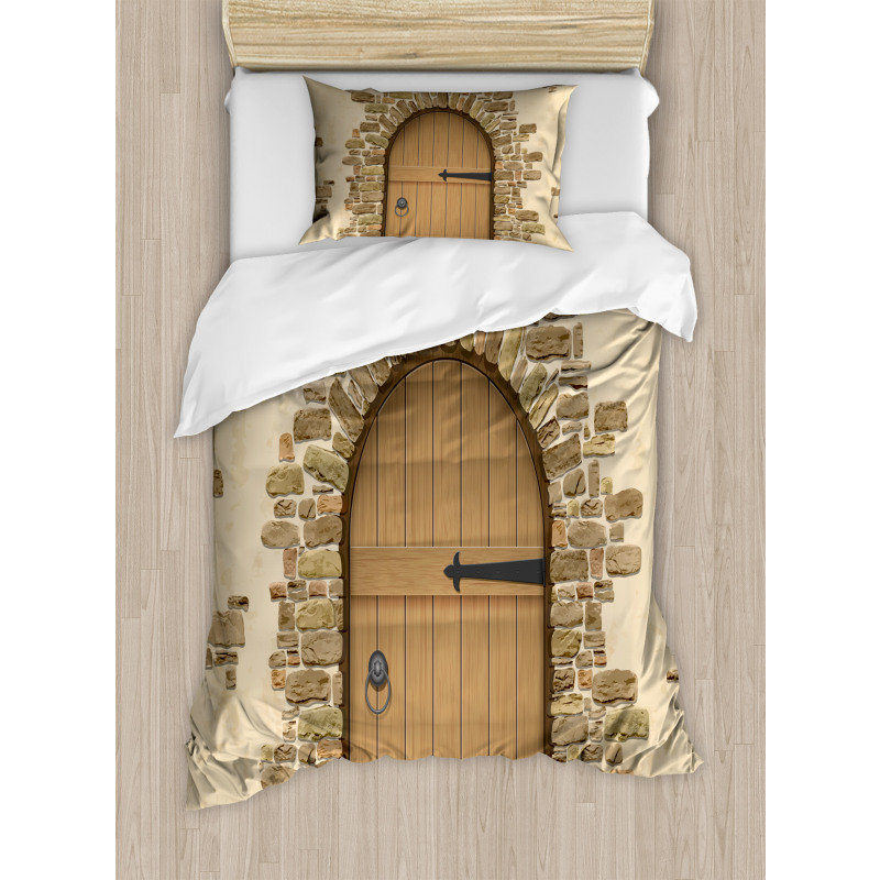 Wine Cellar Architecture Duvet Cover Set