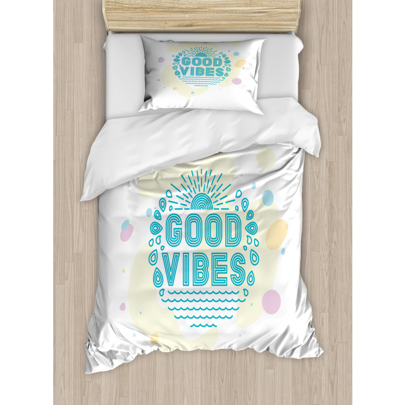 Ocean Summer Beach Duvet Cover Set