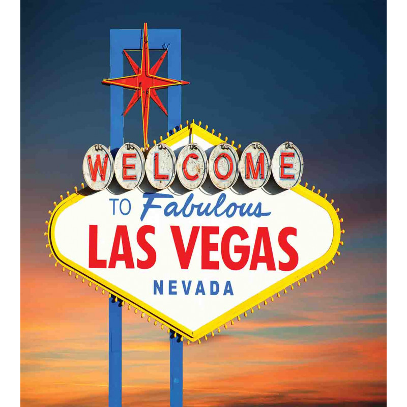 Fabulous Las Vegas Nevada Duvet Cover Set