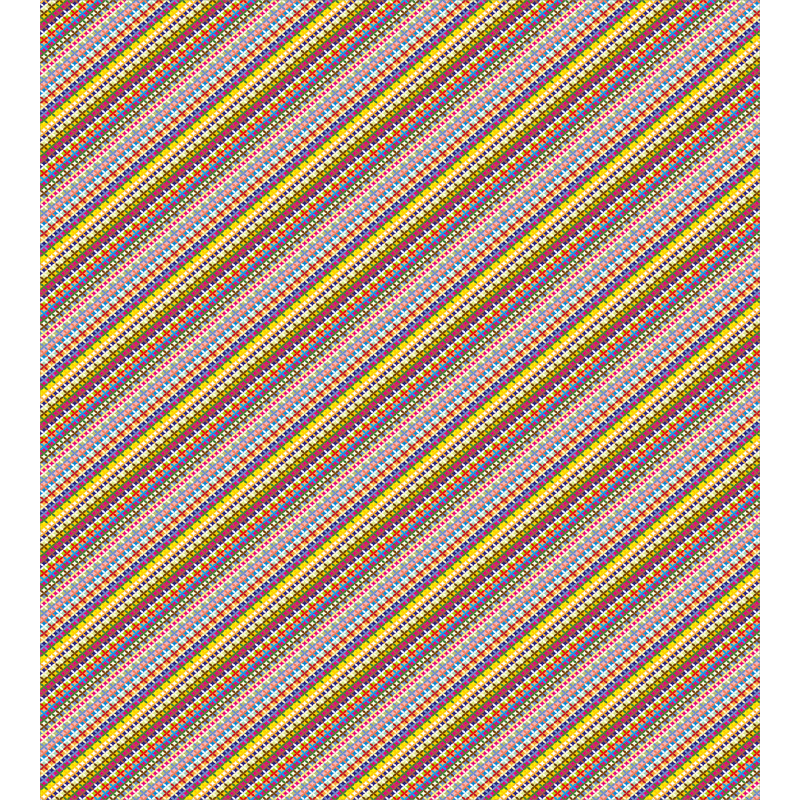 Flower of Life Stripes Duvet Cover Set