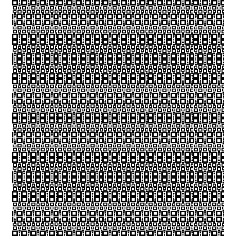 Grid Rows Pattern Duvet Cover Set