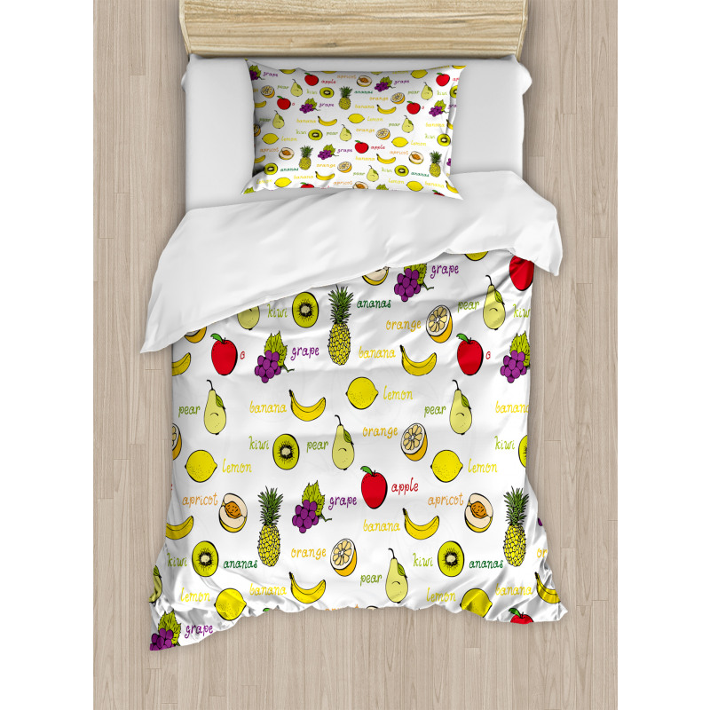 Summer Fresh Eating Duvet Cover Set