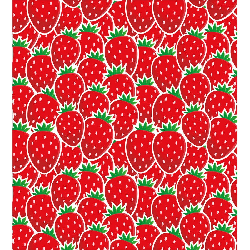 Yummy Strawberry Botany Duvet Cover Set