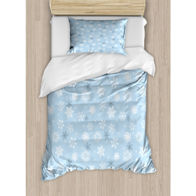 Cold Weather New Year Duvet Cover Set