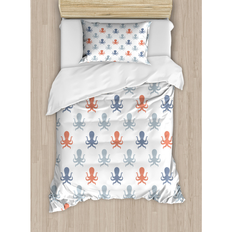 Nautical Silhouettes Duvet Cover Set