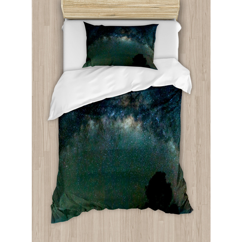 Milky Way Photo from Asia Duvet Cover Set