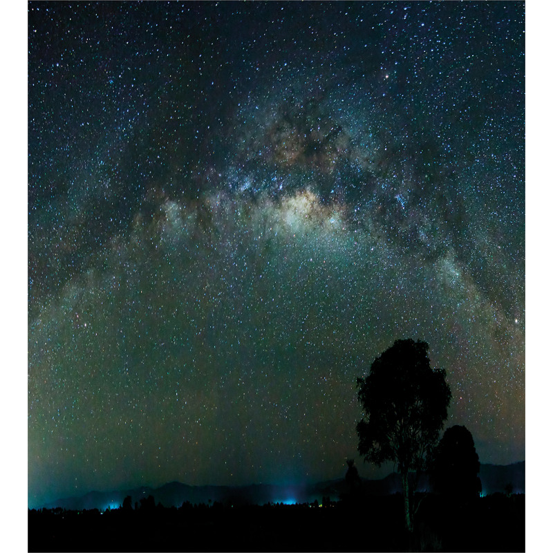 Milky Way Photo from Asia Duvet Cover Set