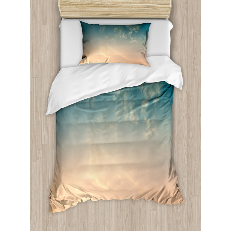 Horizon Summer Time Photo Duvet Cover Set