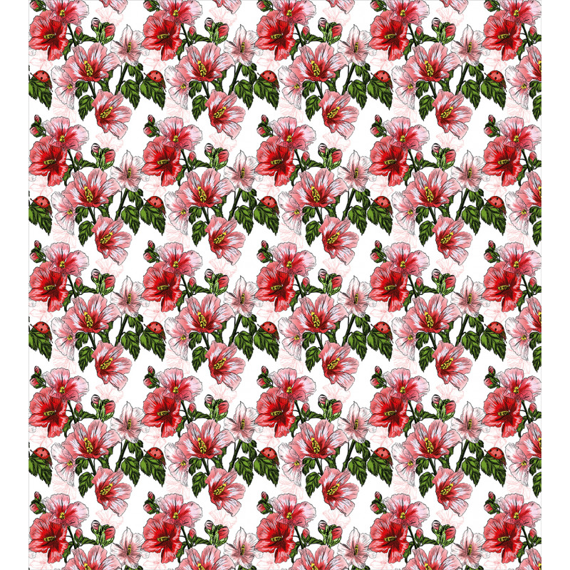 Hibiscus Exotic Flora Duvet Cover Set