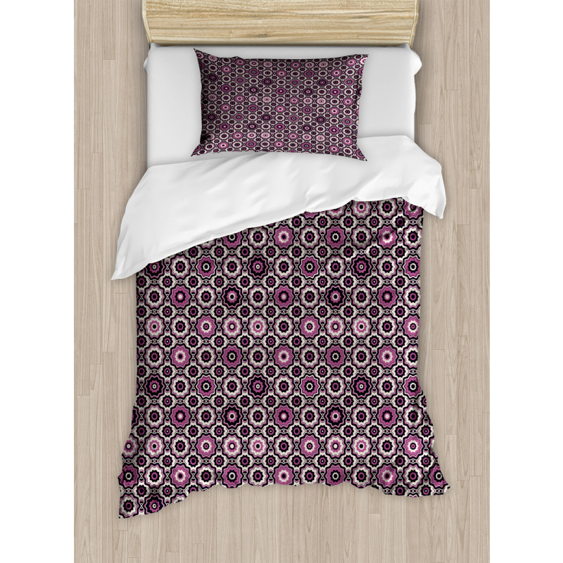 Flowering Nature Motifs Duvet Cover Set