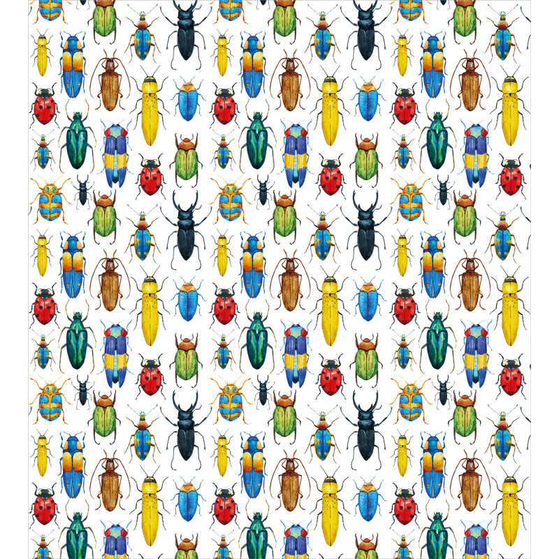 Colorful Insects Duvet Cover Set