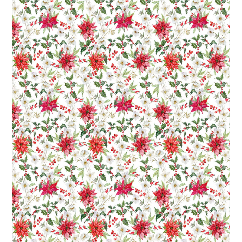 Poinsettia Rowan Duvet Cover Set