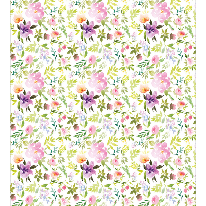 Gentle Spring Floral Duvet Cover Set