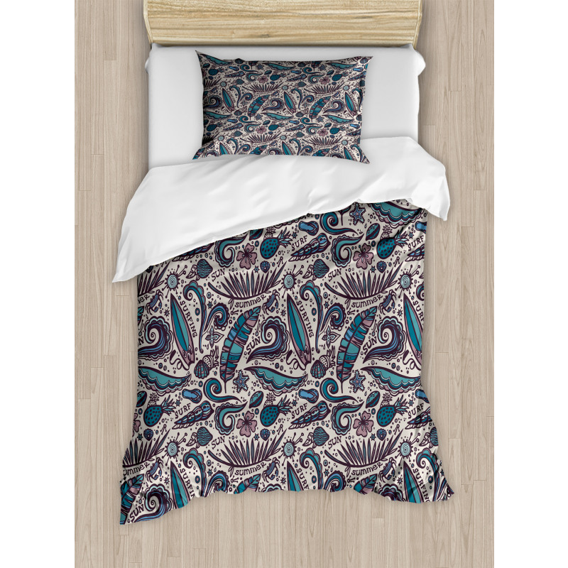 Exotic Waters Fun Duvet Cover Set