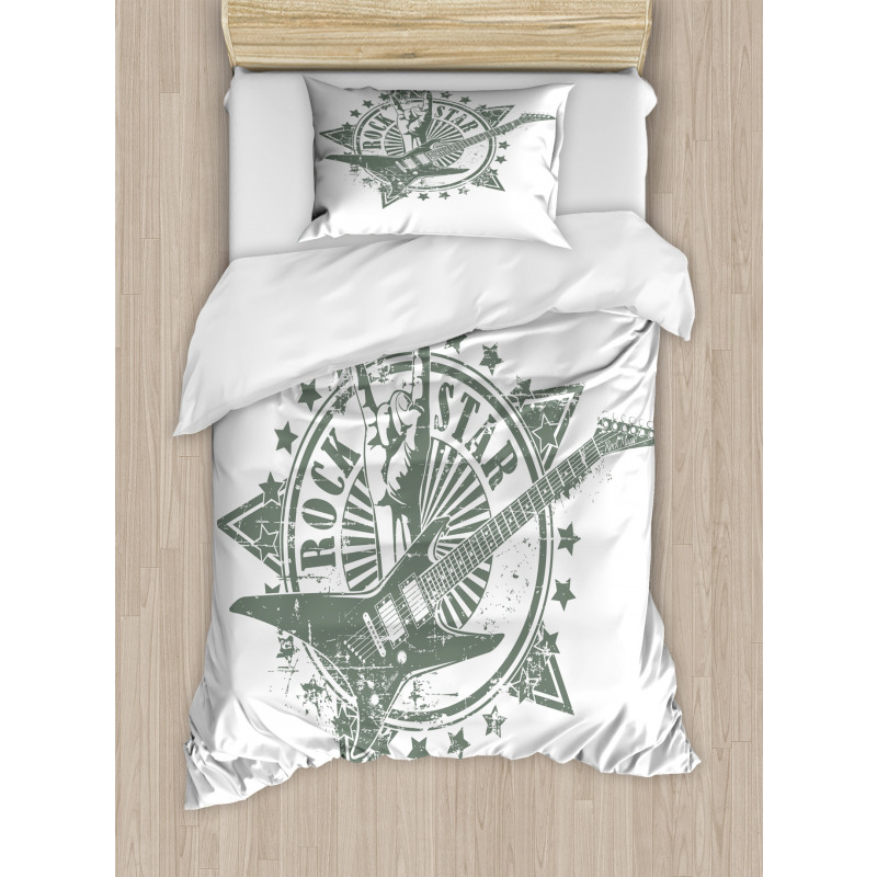 Rock Star Lifestyle Duvet Cover Set