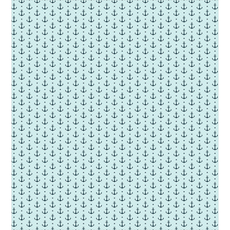 Zigzags Maritime Dots Duvet Cover Set