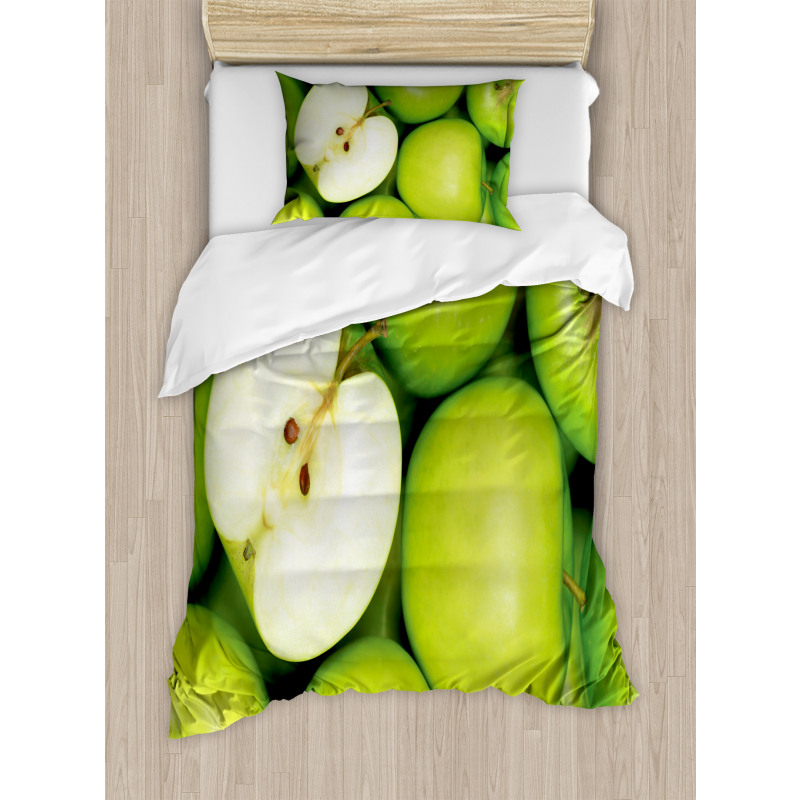 Realistic Healthy Snack Duvet Cover Set