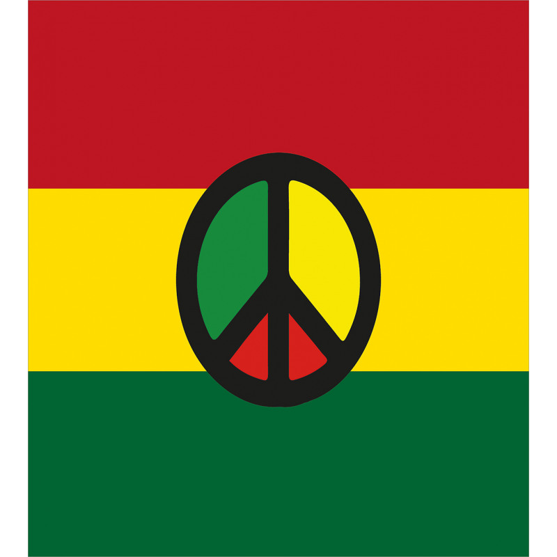 Reggae Culture Peace Duvet Cover Set