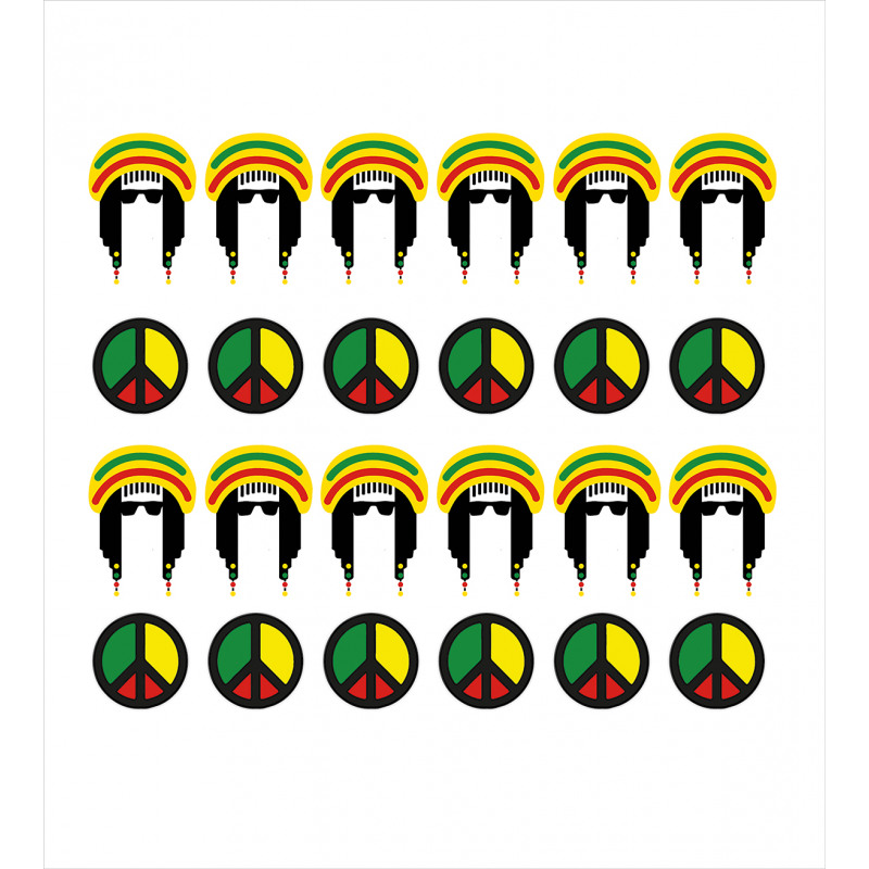 Colorful Reggae Duvet Cover Set