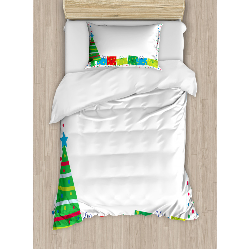 Christmas New Year Duvet Cover Set