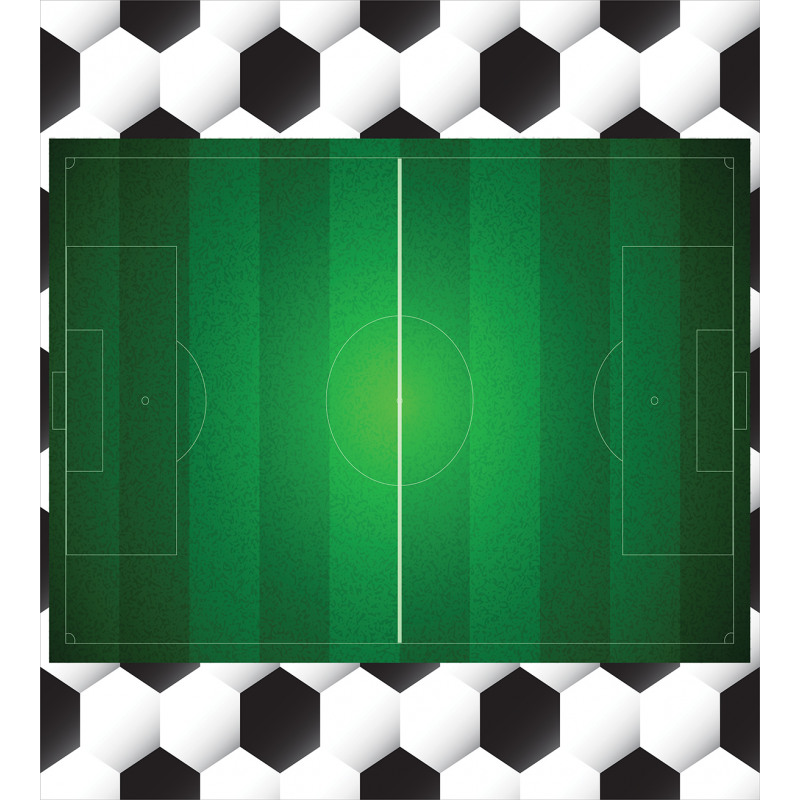 Football Field Goal Duvet Cover Set