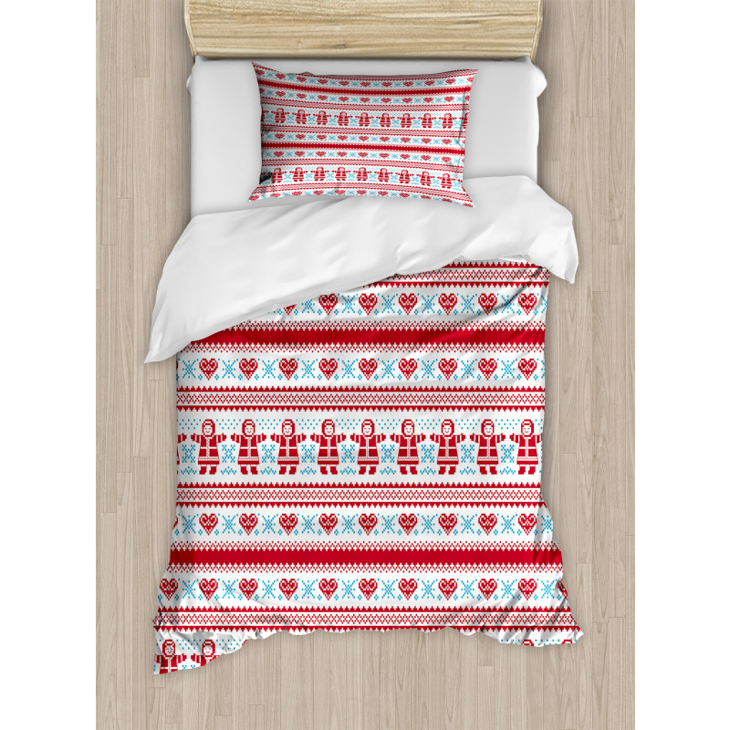 Xmas Inspired Ornament Duvet Cover Set