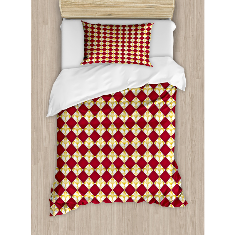 Geometric Heraldry Duvet Cover Set