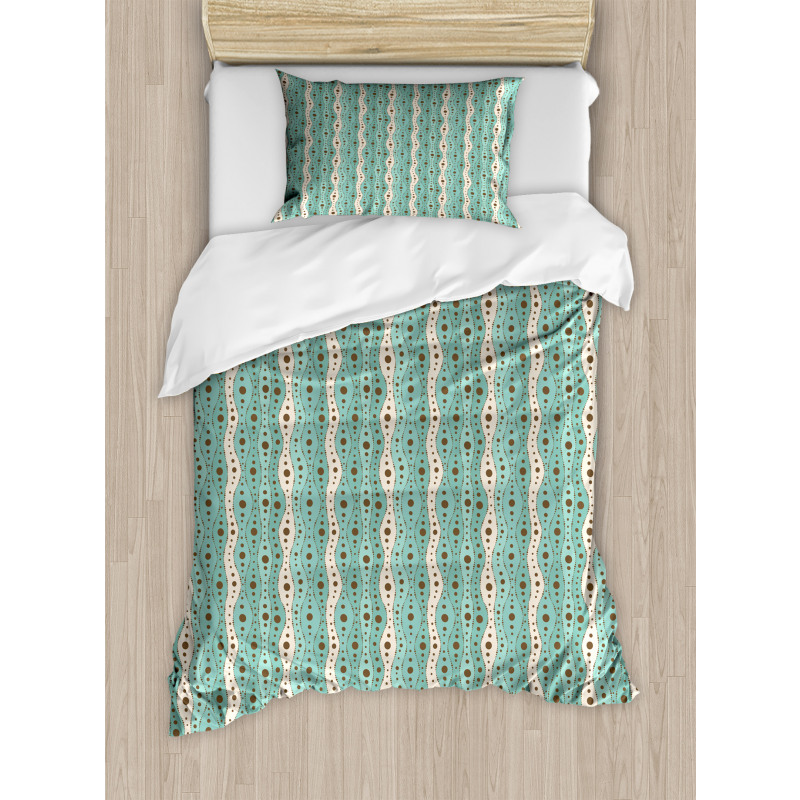 Traditional Polka Dot Duvet Cover Set