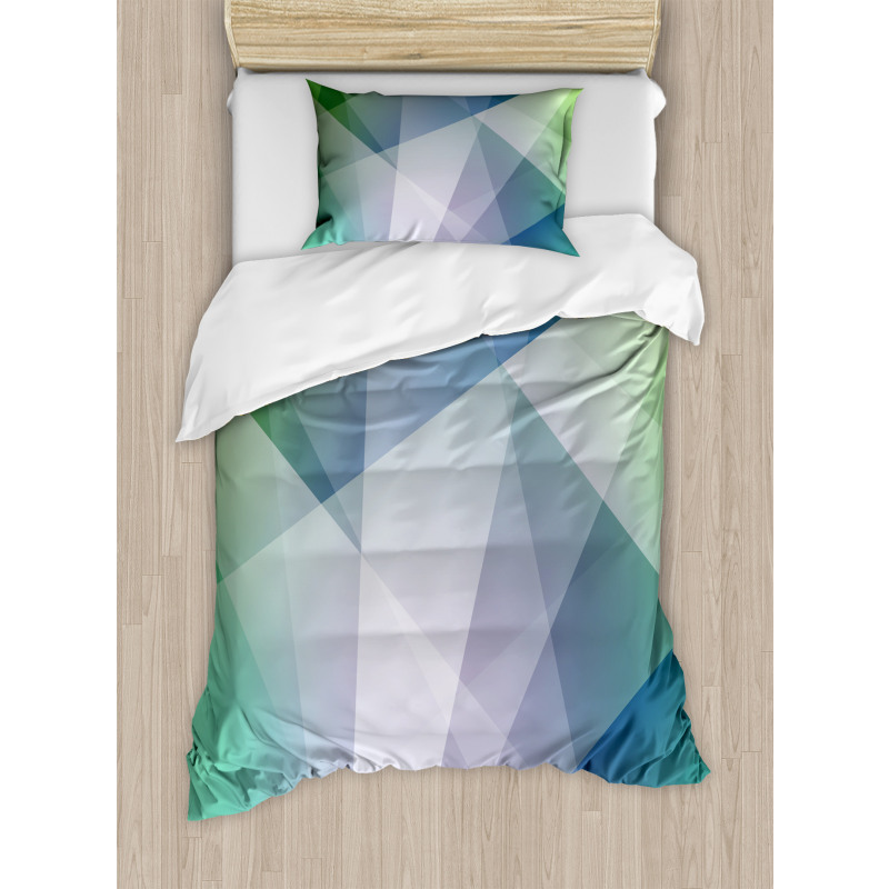 Futuristic Shapes Duvet Cover Set