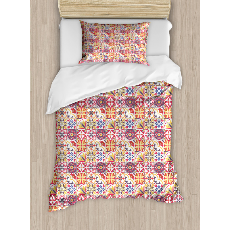 Italian Inspired Motif Duvet Cover Set