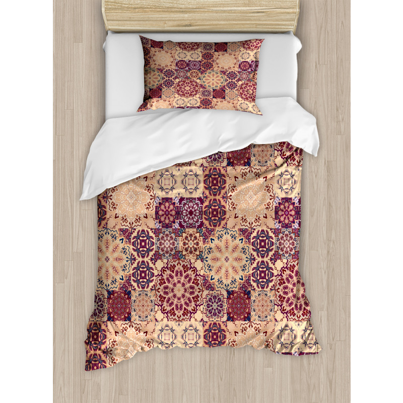 Ornate Ceramic Tiles Duvet Cover Set