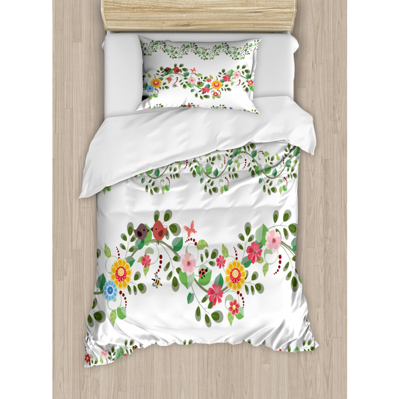 Romantic Pattern Duvet Cover Set