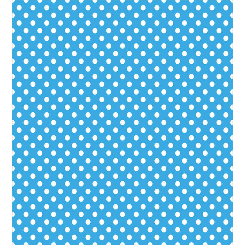 Retro Polka Dots Geometric Duvet Cover Set