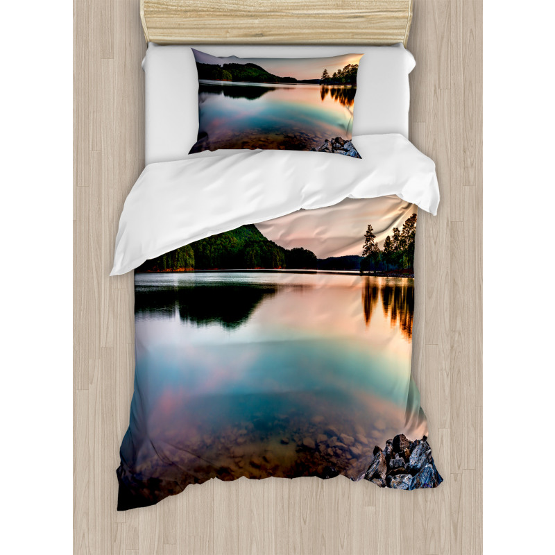 Allatoona Red Top Mountain Duvet Cover Set