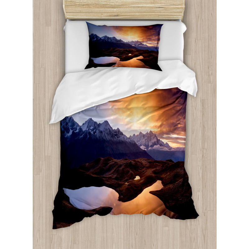 Mountain Lake Koruldi Duvet Cover Set