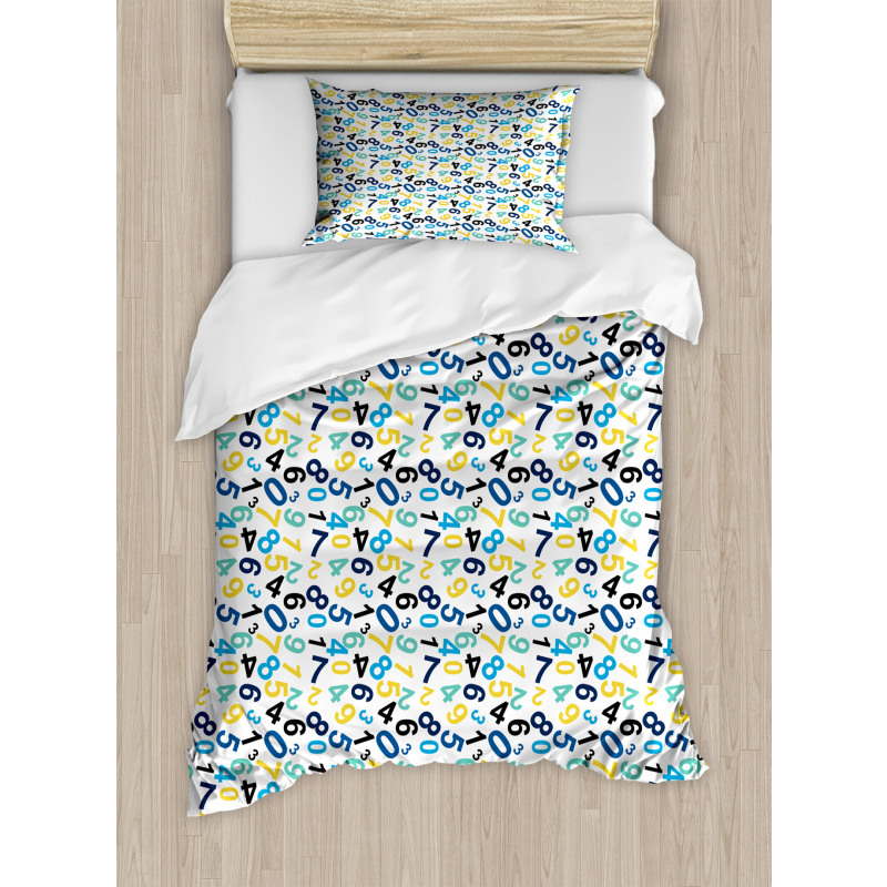 Math Themed Design Duvet Cover Set