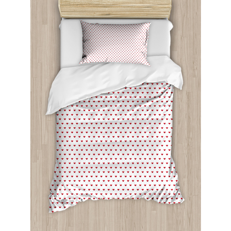 Dotted Pattern Stones Duvet Cover Set